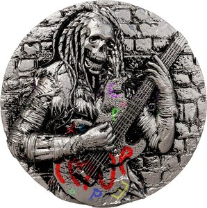 Pièce de monnaie en Argent 2000 Francs g 62.2 (2 oz) Millésime 2025 PEACE AND LOVE