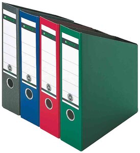 Porte-revues, A4 Dos de 8, en carton, Rouge x 1 LEITZ