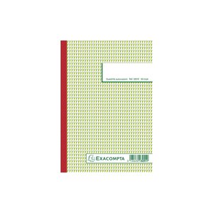 Manifold Quadrillé 5x5 21x14 8cm 50 Feuillets Tripli Autocopiants - X 10 - Exacompta