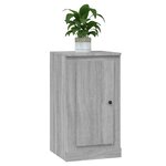 vidaXL Buffet sonoma gris 37 5x35 5x67 5 cm bois d'ingénierie