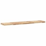 vidaXL Étagères flottantes 2 Pièces 120x30x4 cm acacia massif non traité