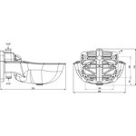 Kerbl Bol à eau K75 Plastique