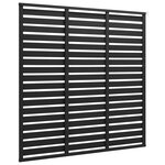 vidaXL Panneau de clôture WPC 180x180 cm Noir