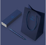 Stylo plume Parker IM Monochrome  Bleu  plume moyenne  encre bleue  Coffret cadeau