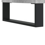 vidaXL Buffet gris béton 69 5x32 5x180 cm bois d'ingénierie