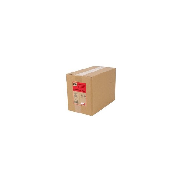 Lot de 250 pochette d'expédition, 275 x 365 mm, kraft armé brun sans fenetre