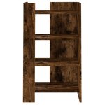 vidaXL Buffet chêne fumé 45x35x75 cm bois d'ingénierie