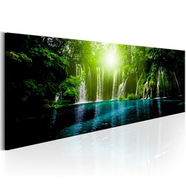 Tableau - sapphire lake l x h en cm 150x50