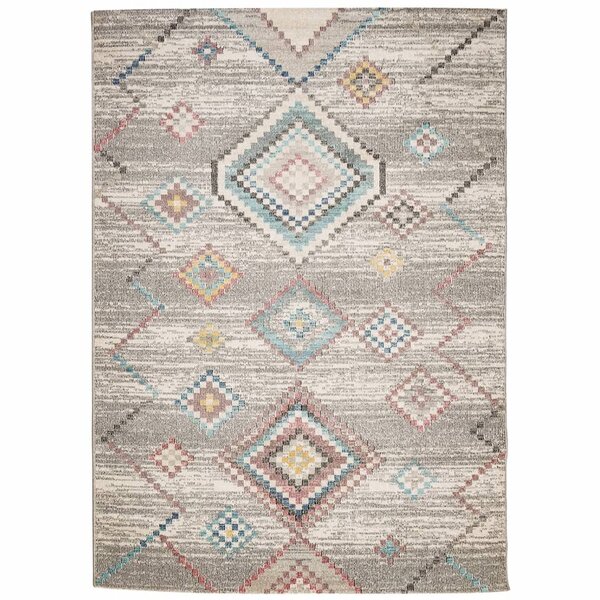 vidaXL Tapis ARBIZU intérieur extérieur design vintage 240x340 cm