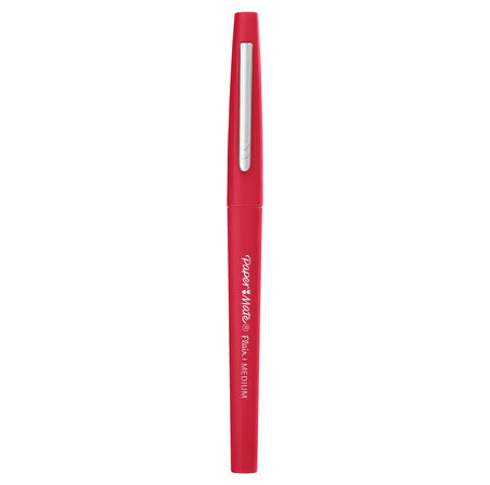 Paper Mate Flair Original - 1 Feutre Rouge - pointe moyenne 0.7 mm