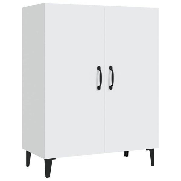 vidaXL Buffet Blanc 70x34x90 cm Bois d'ingénierie