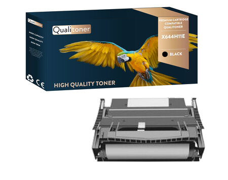 Qualitoner x1 toner x644h11e noir compatible pour lexmark