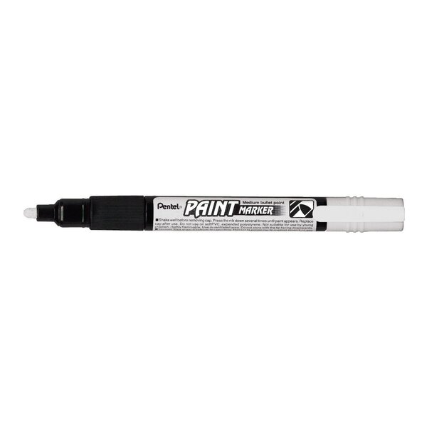 Marqueur permanent PAINT MARKER MMP20 Argent x 12 PENTEL