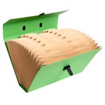 Trieur Valisette Économique 20 Compartiments - Couleurs Assorties - X 4 - Exacompta