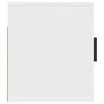 vidaXL Meuble TV mural Blanc 57x34 5x40 cm