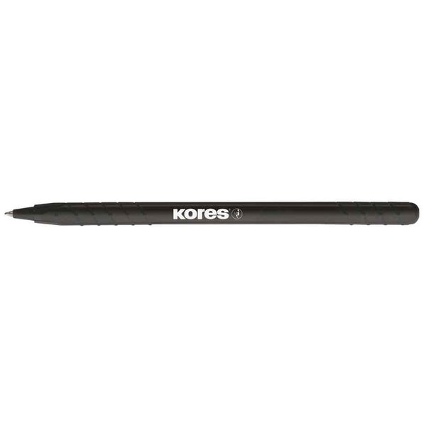 Stylo à bille jetable k-pen super slide k0  noir kores