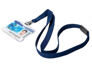 paquet de 10 lacets textile SOFT COLOURS bleu DURABLE