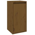 vidaXL Meubles TV 3 Pièces Marron miel Bois massif de pin