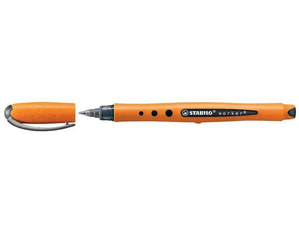 Stylo Roller Bionic Worker 0,3mm Noir STABILO