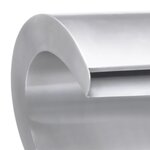 vidaXL Cascade de jardin Argenté 52 4x34 2x82 cm Acier inoxydable