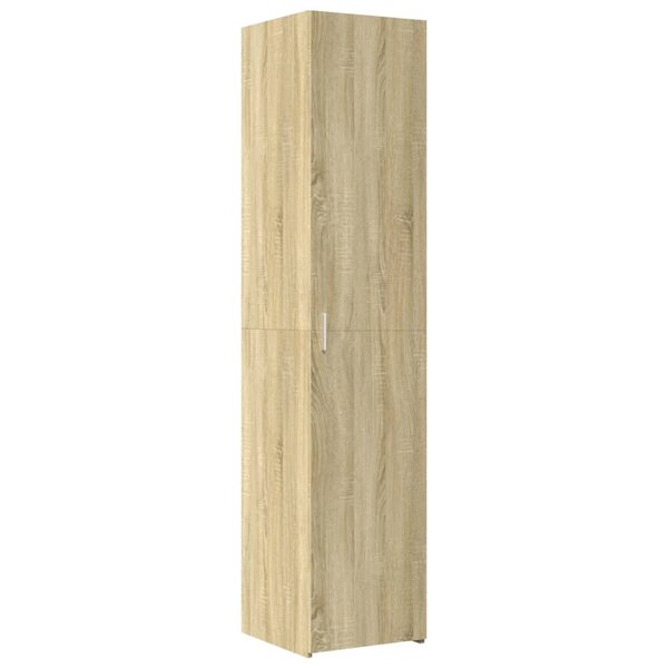 vidaXL Buffet haut chêne sonoma 40x42 5x185 cm bois d'ingénierie