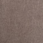 vidaXL Chaise à bascule Taupe Tissu