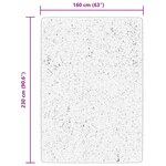 vidaXL Tapis ARBIZU intérieur extérieur design vintage 160x230 cm