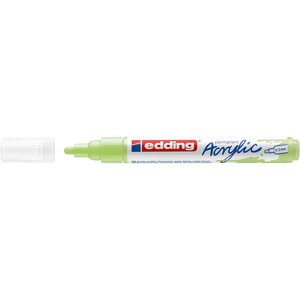 Marqueur acrylique moyen 5100 vert pastel 2-3 mm EDDING