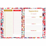 Agenda semainier 2024-2025 13x18  cm - Plusieurs Motifs - Floral - Draeger