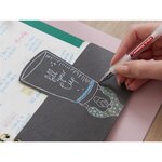 Roller à Encre Gel Grip 2185 Rose 0 7 mm x 10 EDDING