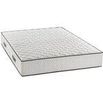 Ensemble sommier + matelas 90 x 200 cm - Ressorts ensachés - 24 cm - 7 zones de confort - Équilibré