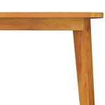 vidaXL Table de jardin 85x85x75 cm Bois d'acacia solide