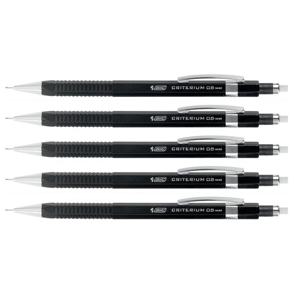 Porte mines rechargeable CRITERIUM HB 0 5 mm x 5 BIC