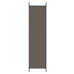 vidaXL Cloison de séparation 4 panneaux Anthracite 200x200 cm Tissu