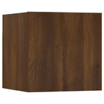 vidaXL Ensemble de meubles TV 7 Pièces Chêne marron Bois d'ingénierie