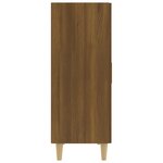 vidaXL Buffet Chêne marron 70x34x90 cm Bois d'ingénierie