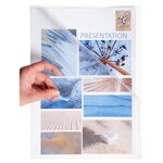 Etui Carton De 100 Pochettes Coin Stop Doc Polypropylène Lisse 11/100e - A4 - Cristal - Exacompta