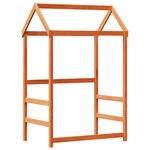 vidaXL Ensemble de lit et de banc avec toit 75x190 cm bois massif pin