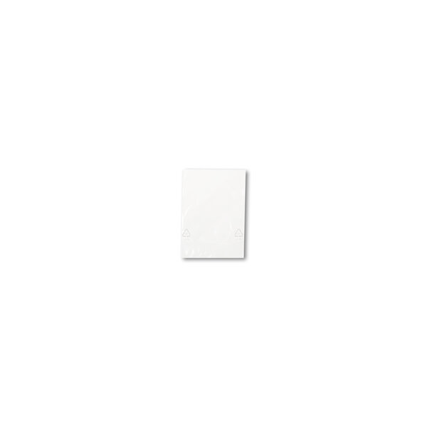 Lot de 100 sachets plastiques sans fermeture 100x150mm épaisseur standard 50µ