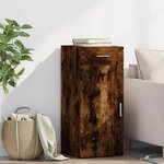 vidaXL Buffet chêne fumé 40x42 5x93 cm bois d'ingénierie