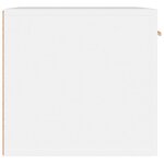 vidaXL Armoire murale Blanc 60x36 5x35 cm Bois d'ingénierie