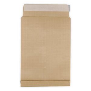 Lot de 20 enveloppes pochettes kraft armé à soufflet marron 229 x 324 + 30 mm