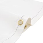 vidaXL Bâche blanc 5x5 m 650 g/m²