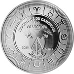 Pièce de monnaie en Argent 500 Francs g 10 Millésime 2025 Zodiac Signs 2025 AQUARIUS