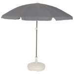 EDA Base de parasol Plastique Blanc