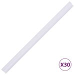 vidaXL Écran d'intimité de jardin PVC 70x0 19 m Crème