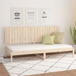 vidaXL Lit de jour 90x200 cm Bois de pin massif