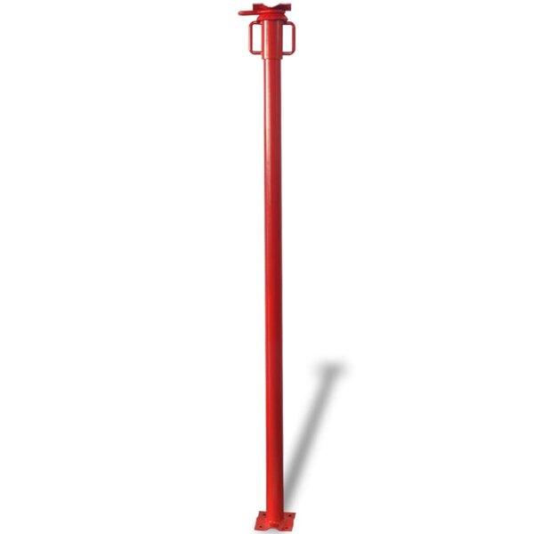 Vidaxl support acrow 280 cm rouge