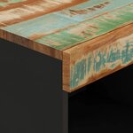 vidaXL Meuble TV 85x33x43 5 cm bois massif de récupération