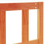 vidaXL Tête de lit cire marron 160 cm bois massif de pin